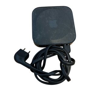 Apple Black Square Power Adapter with Attached Cord